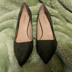 Who What Wear Olive Pumps